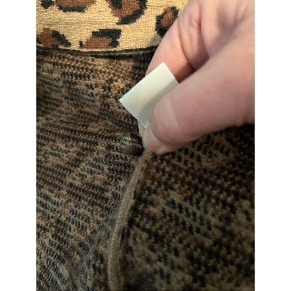 Portolano Leopard Infinity Scarf - Picture 6 of 6